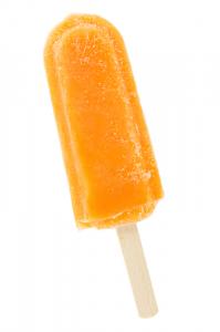 Orange Water Ice cream Stick